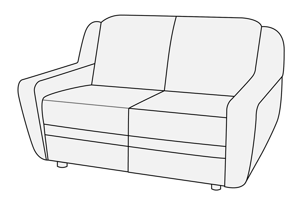 Диван 2-х местный Кронос