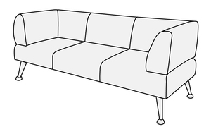 Диван 3-х местный Вейт