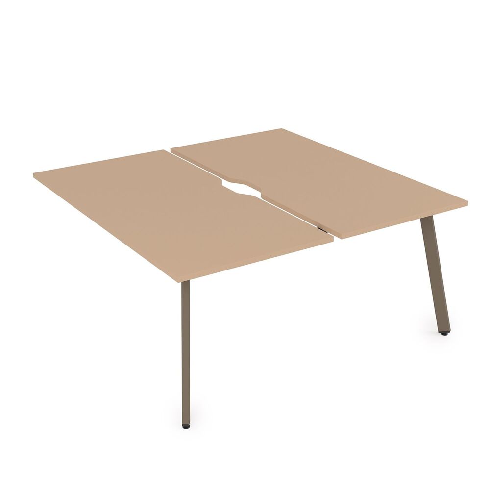 Стол системы БЕНЧ, сдвоенный, на 2 рабочих места (конечный)