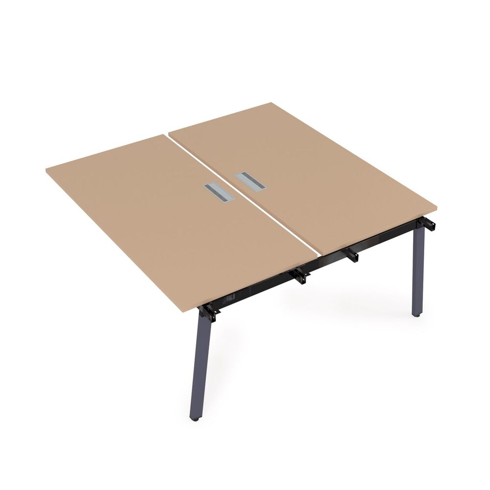 Стол системы Бенч, сдвоенный, на 2 рабочих места (средний)