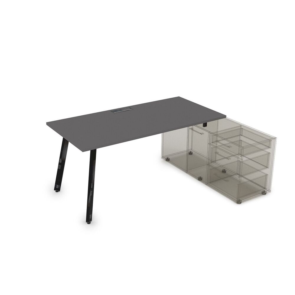 Стол с тумбой опорной