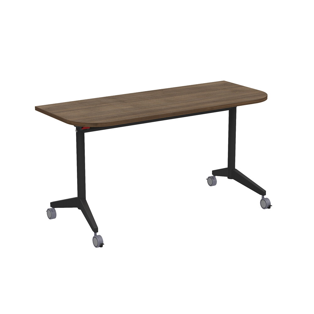 Складной радиусный стол-трансформер Simple с фиксаторами