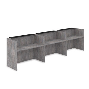 Комплект Ресепшн с фартуком HPL (без подсветки)