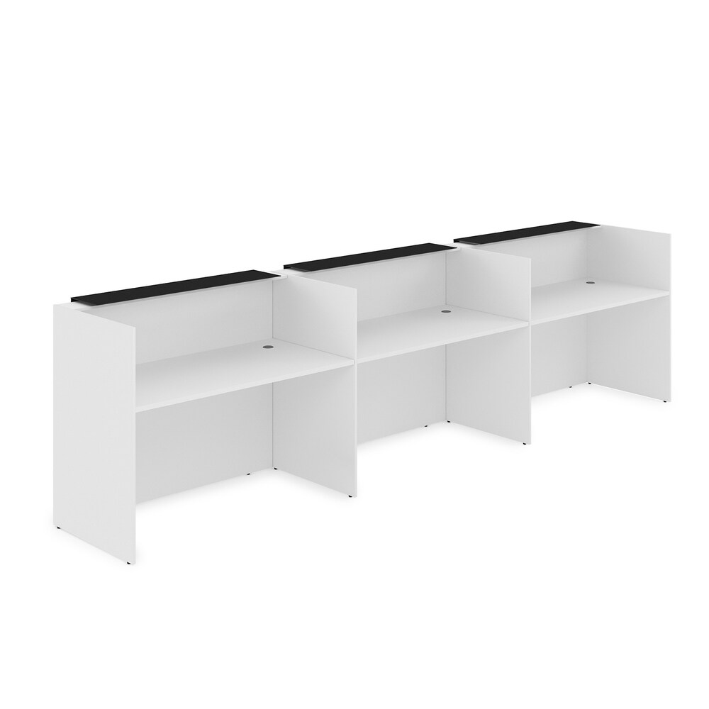 Комплект Ресепшн с фартуком HPL (без подсветки)