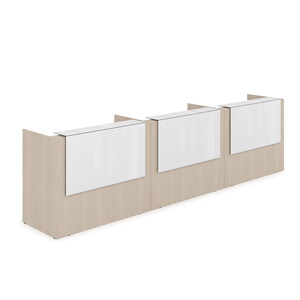 Комплект Ресепшн с фартуком HPL (без подсветки)