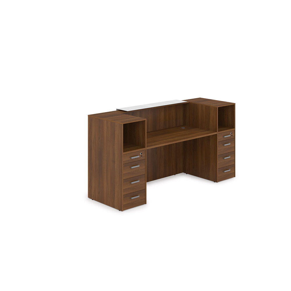 Комплект Ресепшн с фартуком HPL (без подсветки)