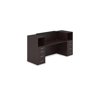 Комплект Ресепшн с фартуком HPL (без подсветки)