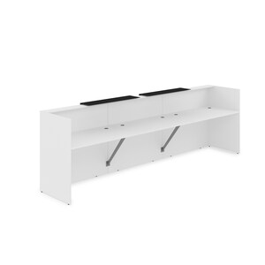 Комплект Ресепшн с фартуком HPL (с подсветкой)