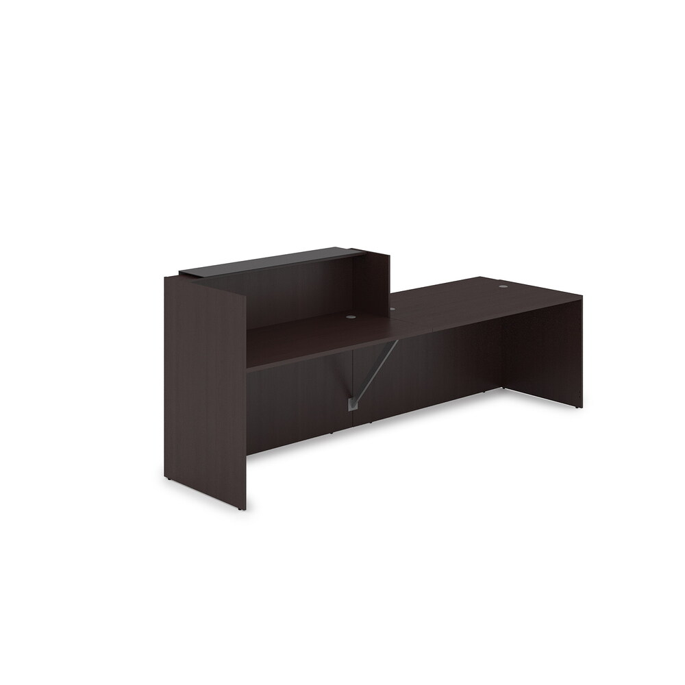 Комплект Ресепшн с фартуком HPL (с подсветкой)