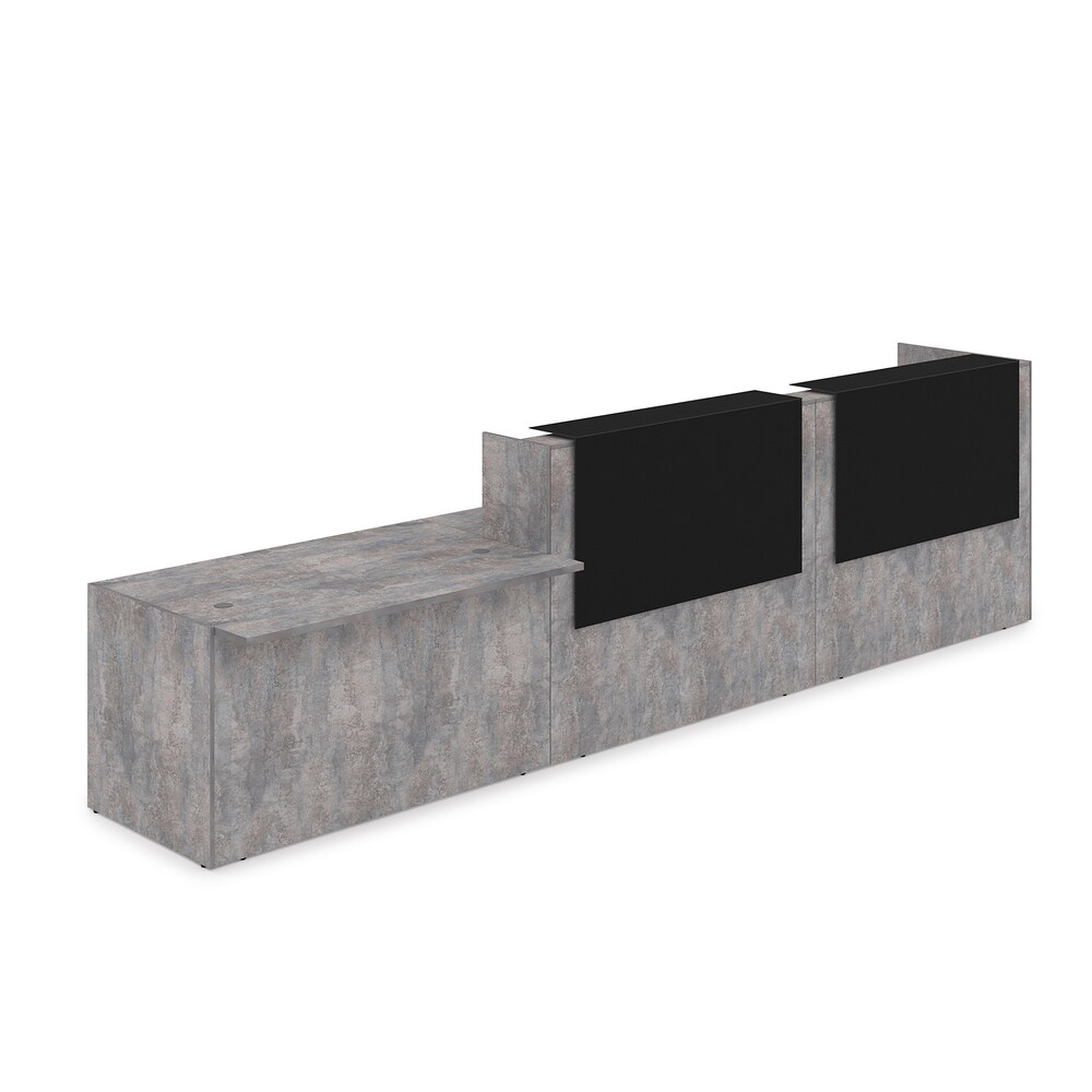 Комплект Ресепшн с фартуком HPL (с подсветкой)