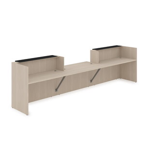 Комплект Ресепшн с фартуком HPL (с подсветкой)