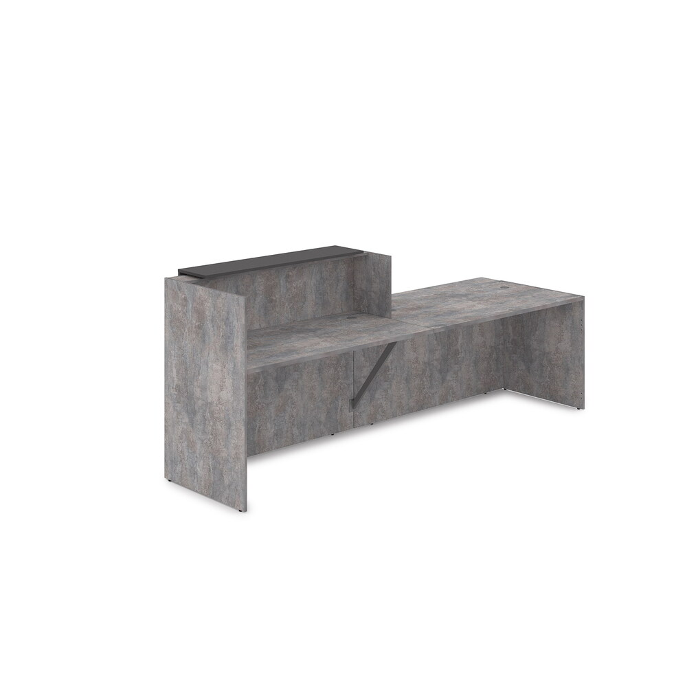 Комплект Ресепшн с фартуком ЛДСП (без подсветки)