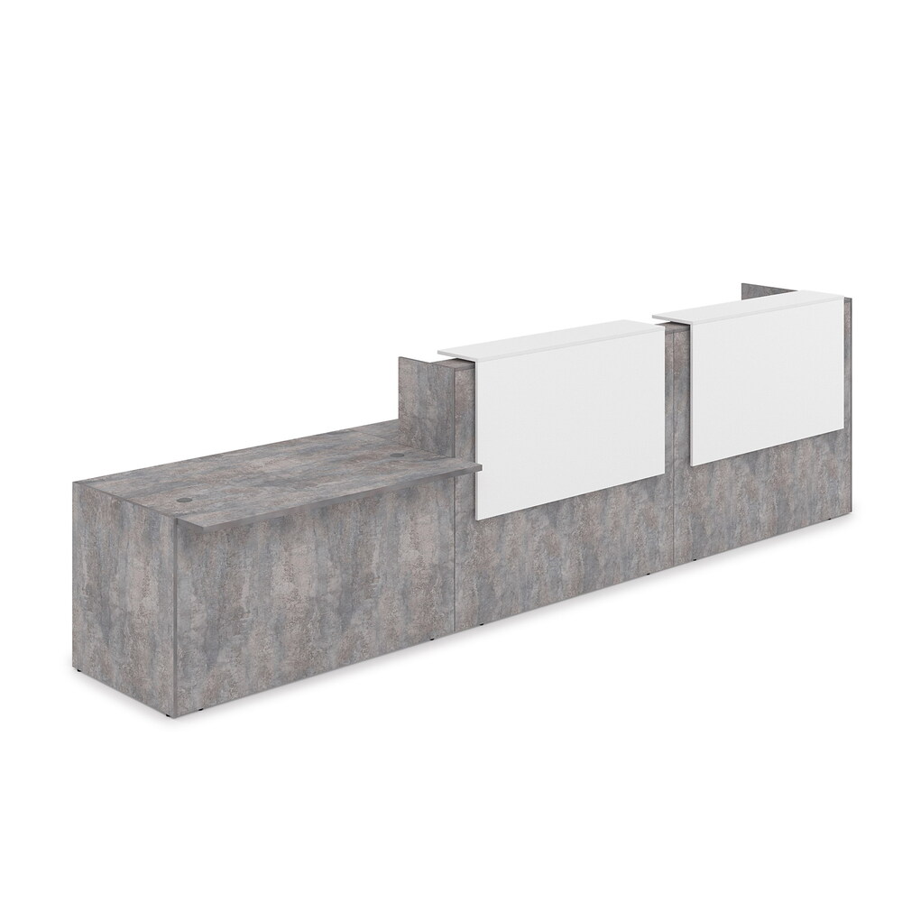 Комплект Ресепшн с фартуком ЛДСП (без подсветки)