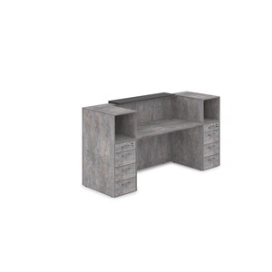 Комплект Ресепшн с фартуком ЛДСП (без подсветки)