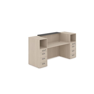 Комплект Ресепшн с фартуком ЛДСП (без подсветки)