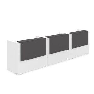 Комплект Ресепшн с фартуком ЛДСП (с подсветкой)