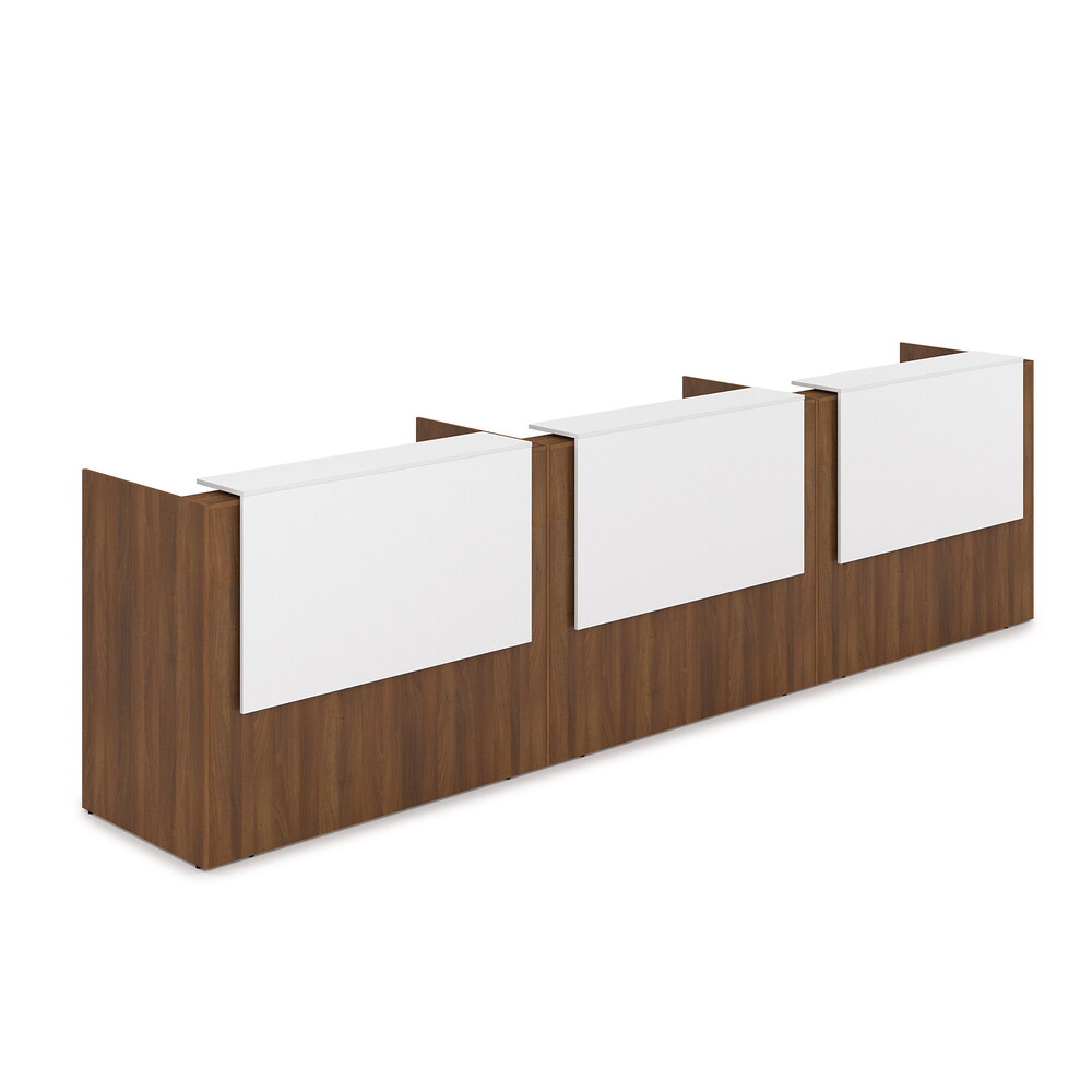 Комплект Ресепшн с фартуком ЛДСП (с подсветкой)