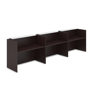 Комплект Ресепшн с фартуком ЛДСП (с подсветкой)