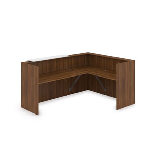 Комплект Ресепшн с фартуком ЛДСП (с подсветкой)