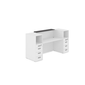 Комплект Ресепшн с фартуком ЛДСП (с подсветкой)