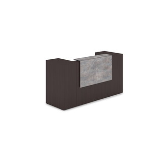 Комплект Ресепшн с фартуком ЛДСП (с подсветкой)