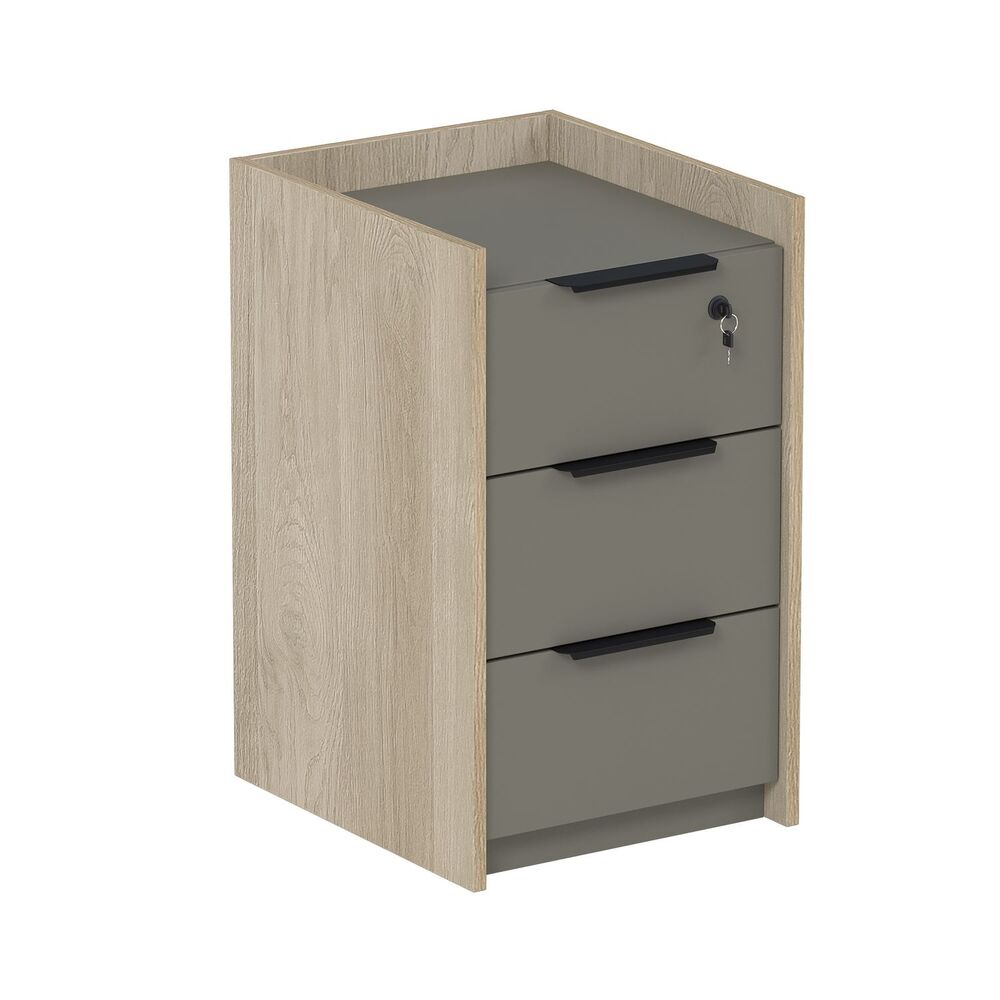 Тумба подкатная, с ящиками