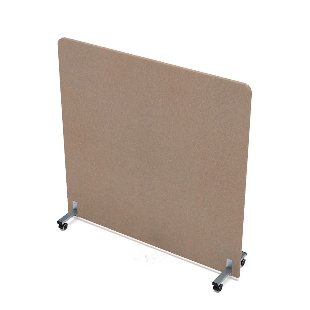 Акустическая мобильная перегородка на колесных опорах
