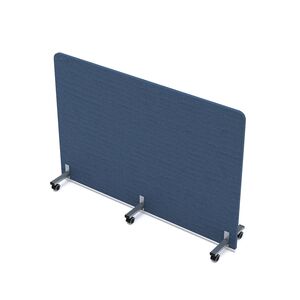 Акустическая мобильная перегородка на колесных опорах