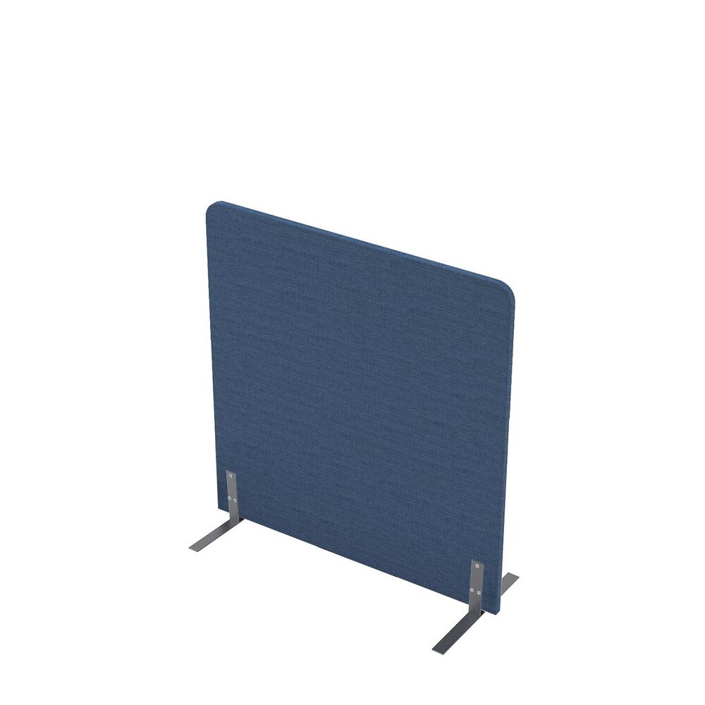 Акустическая мобильная перегородка на стационарных опорах