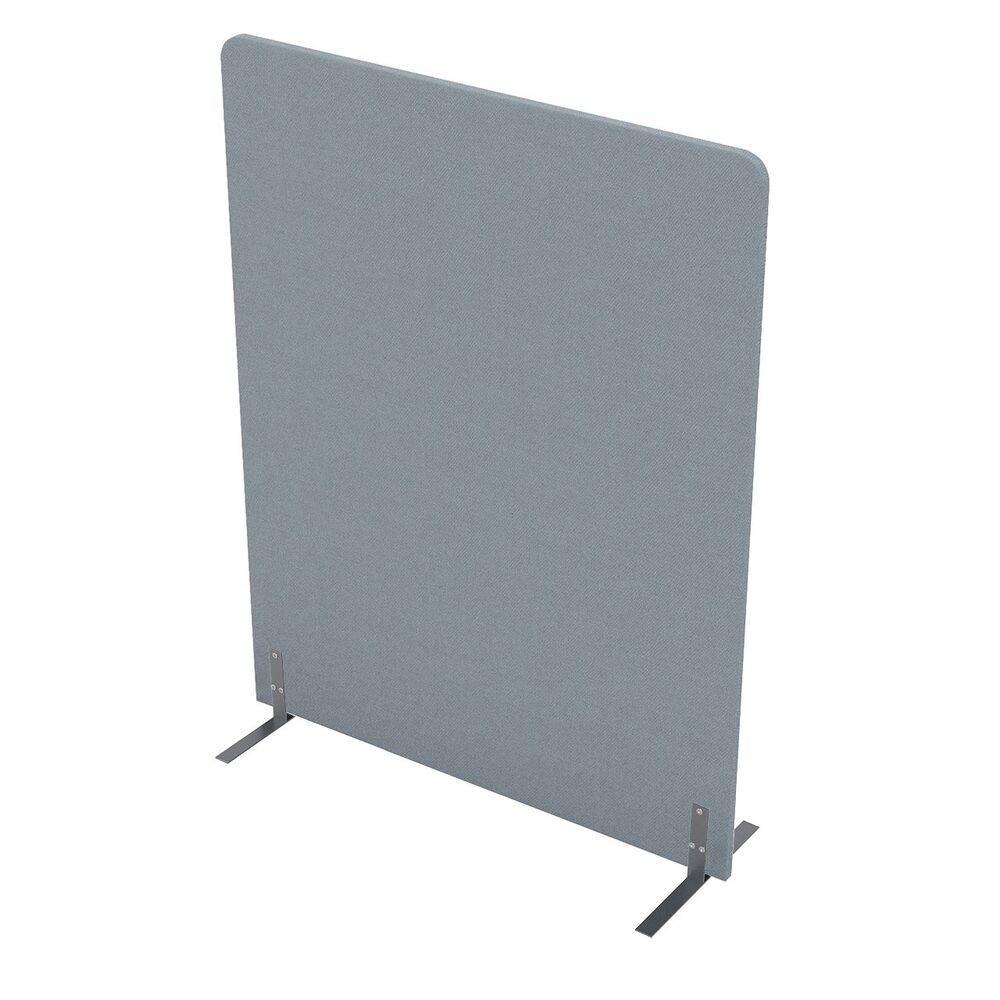 Акустическая мобильная перегородка на стационарных опорах