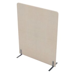 Акустическая мобильная перегородка на стационарных опорах