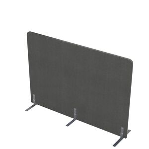 Акустическая мобильная перегородка на стационарных опорах