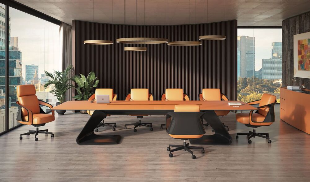 Столы для переговоров BUGATTI (кожа)