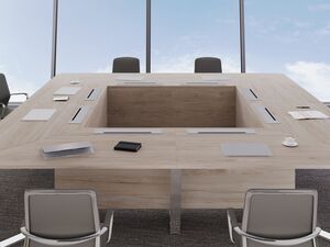 Столы для переговоров STEEL MEET