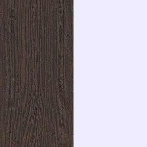Венге/белый глянец