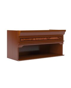 Верхняя секция шкафа с карнизом