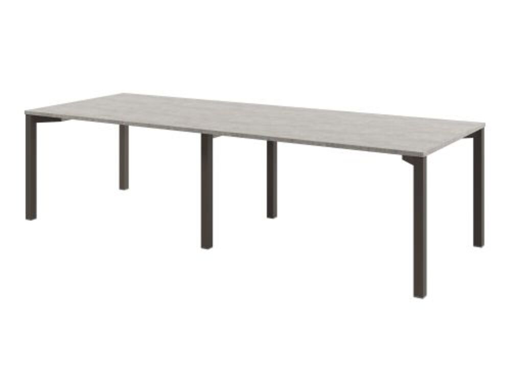 Стол переговоров на 10 человек на металлокаркасе