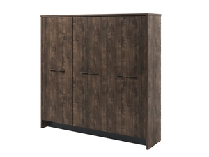 Шкаф трехсекционный с 5 полками