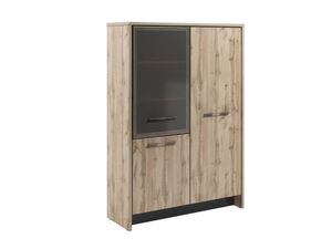 Шкаф двухсекционный с 5 полками (левый)