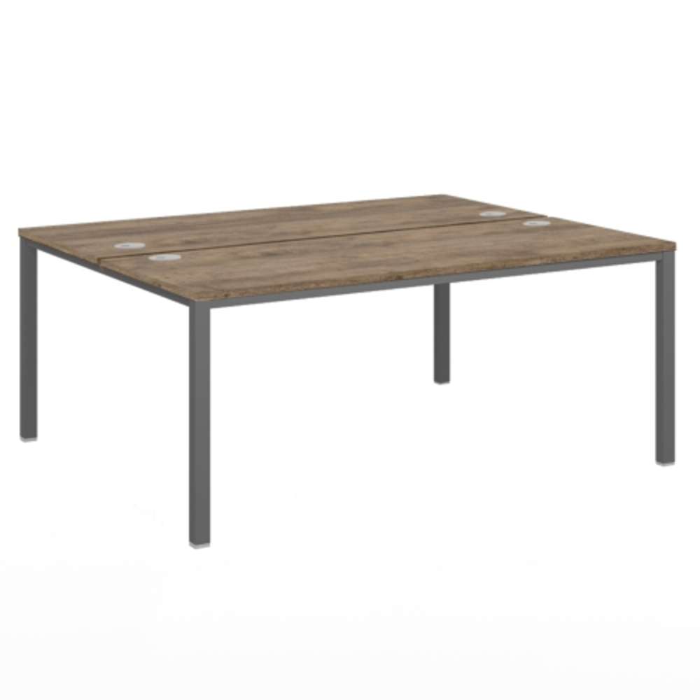 Стол-тандем на металлокаркасе "LITE"