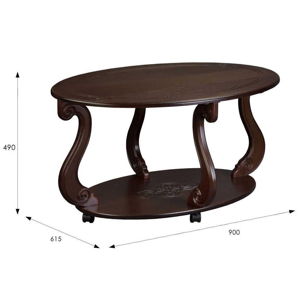 Стол журнальный на колесах