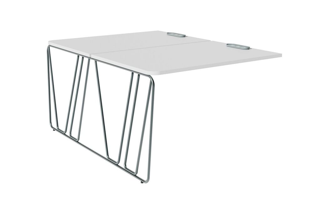 Стол с опорой на 2 места 160 с профилем