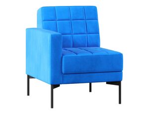 Секция с подлокотником одноместный правый