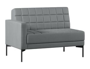 Секция с подлокотником двухместный правый