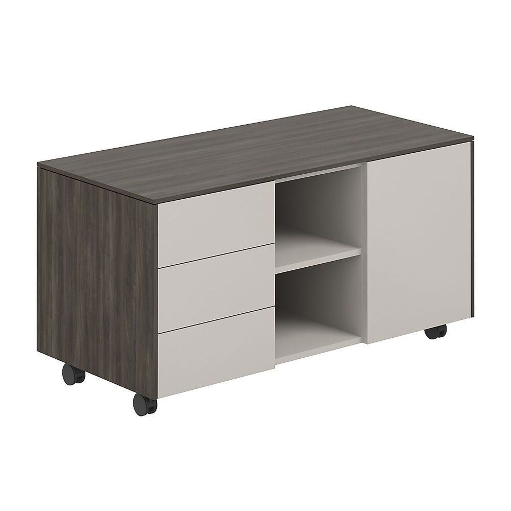 Тумба мобильная 3-х секционная