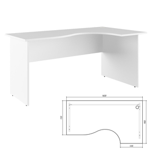 Стол эргономичный правый
