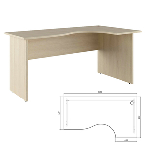 Стол эргономичный правый