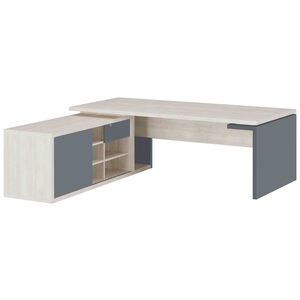 Стол рабочий на опорной креденции (левый)