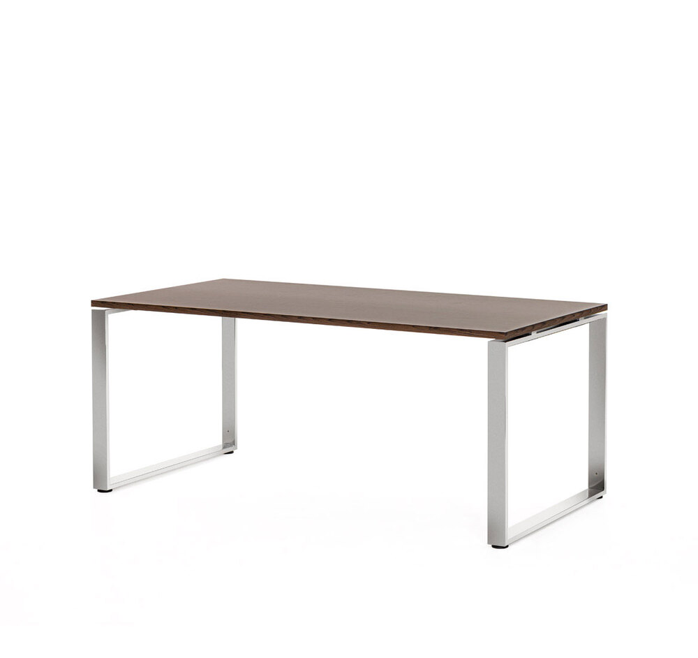 EXE Стол письменный 180 хром