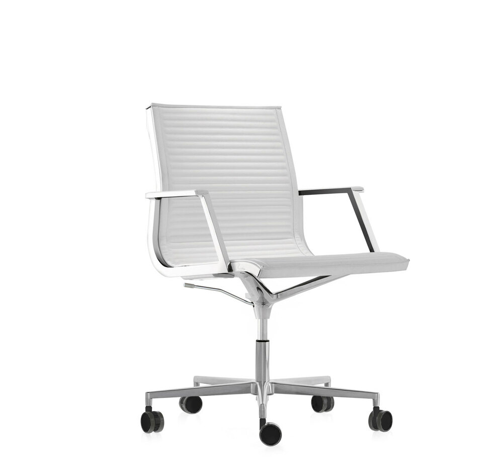 NULITE/B Кресло кожа хром